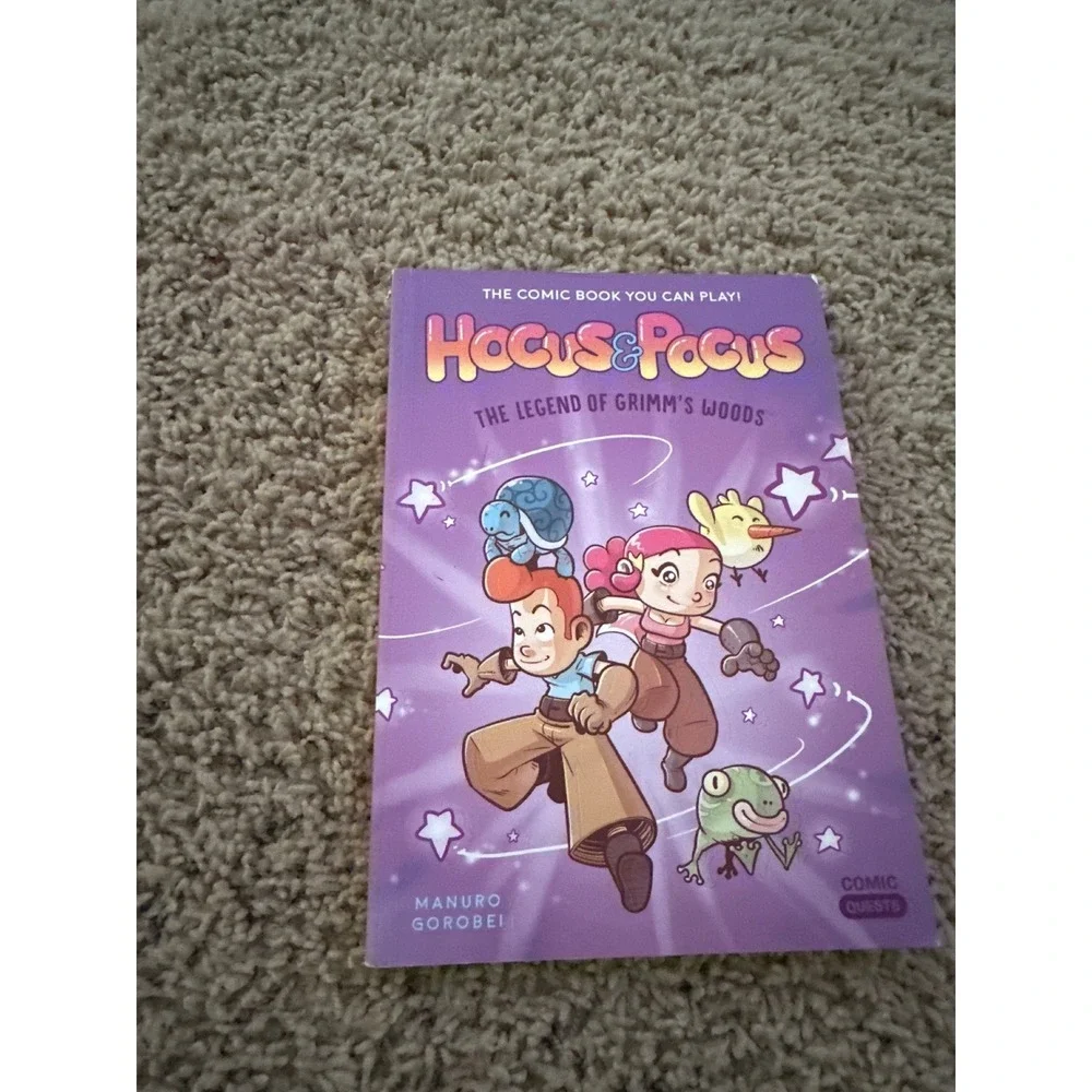 Hocus‎ & Pocus The Legend of Grimm's Woods Comic Book You Can Play